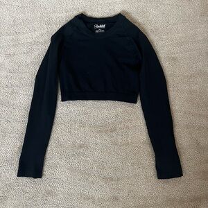 Bombshell Sportswear Long Sleeve Crop size S